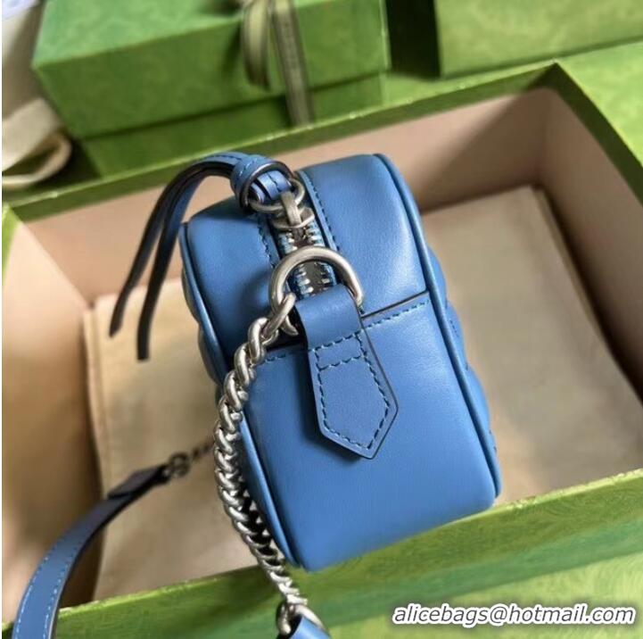 Good Taste Gucci GG Marmont mini shoulder bag 634936 blue