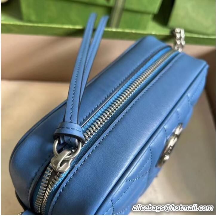 Good Taste Gucci GG Marmont mini shoulder bag 634936 blue