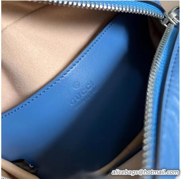 Good Taste Gucci GG Marmont mini shoulder bag 634936 blue