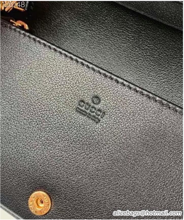 Good Looking Gucci GG wallet with chain 676155 white