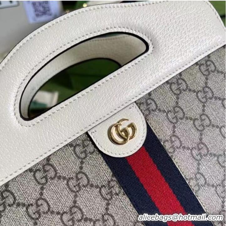 Unique Style Gucci Ophidia small tote with Web 693724 white