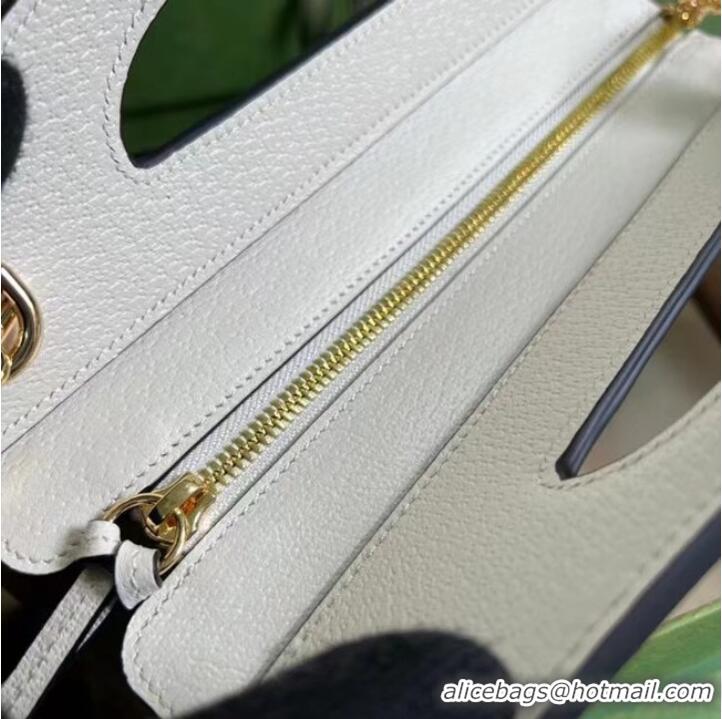 Unique Style Gucci Ophidia small tote with Web 693724 white