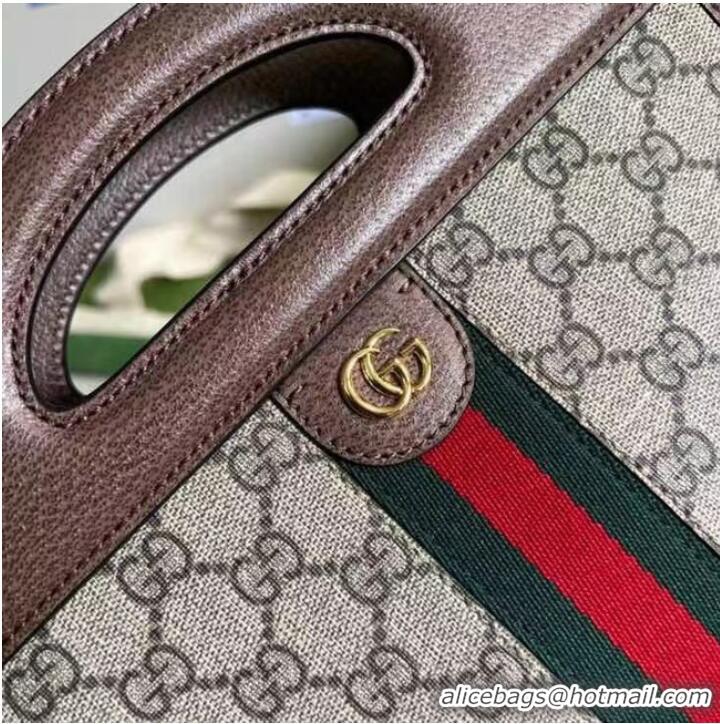 Reasonable Price Gucci Ophidia small tote with Web 693724 brown