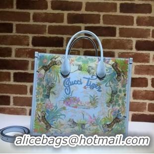 Good Looking Gucci GG medium tote bag 687827 blue