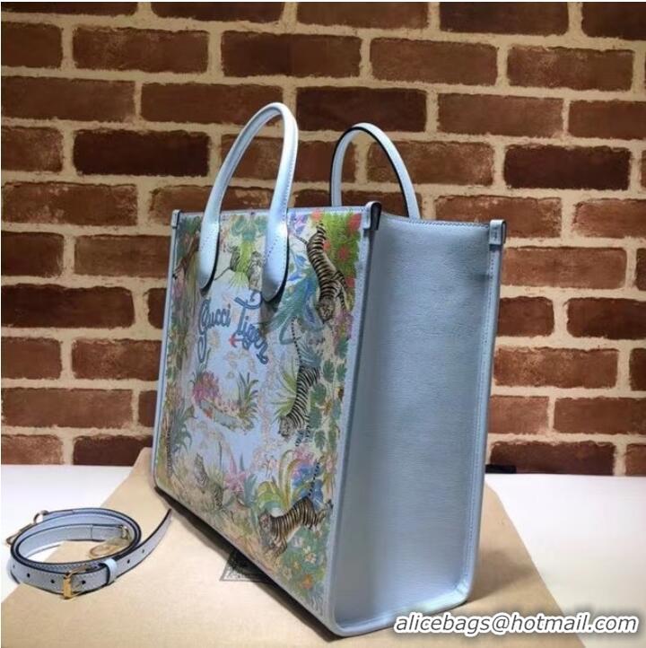 Good Looking Gucci GG medium tote bag 687827 blue