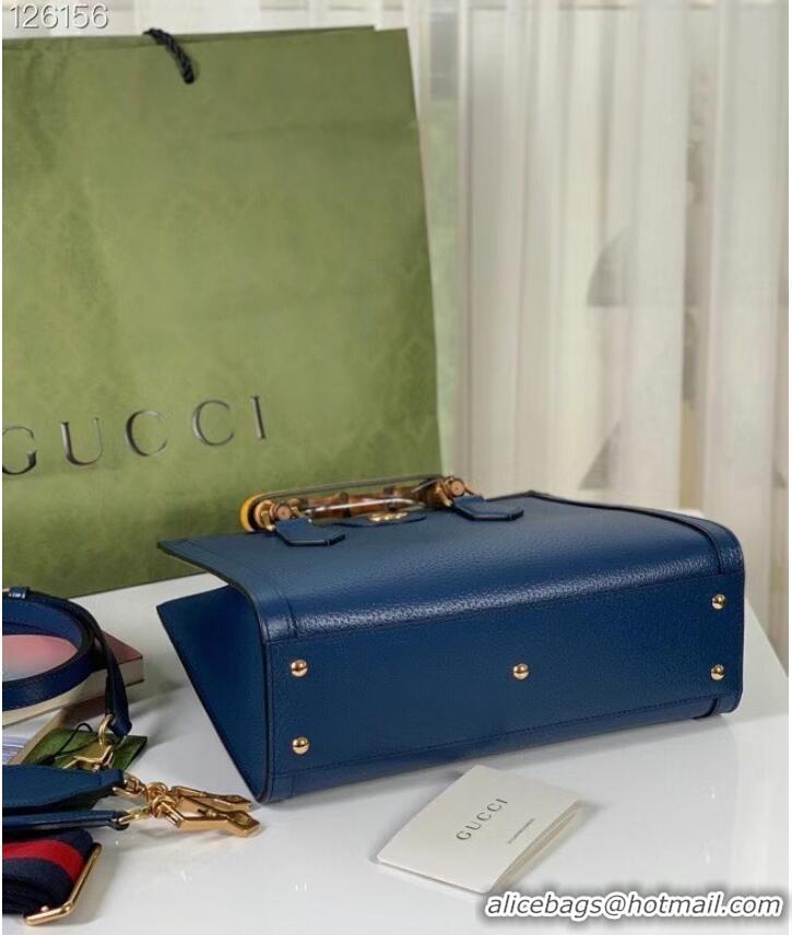 Most Popular Gucci Diana small tote bag 702721 blue