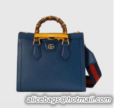 Most Popular Gucci Diana small tote bag 702721 blue