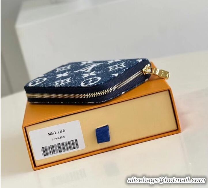 Buy Inexpensive Louis Vuitton ZIPPY COIN PURSE M81185 Navy Blue