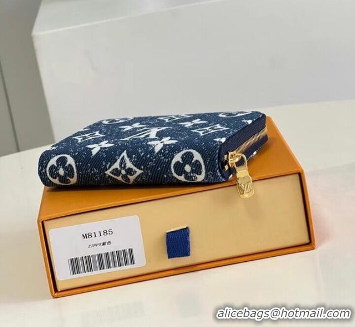 Buy Inexpensive Louis Vuitton ZIPPY COIN PURSE M81185 Navy Blue