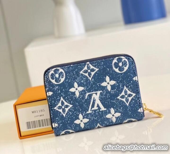 Buy Inexpensive Louis Vuitton ZIPPY COIN PURSE M81185 Navy Blue