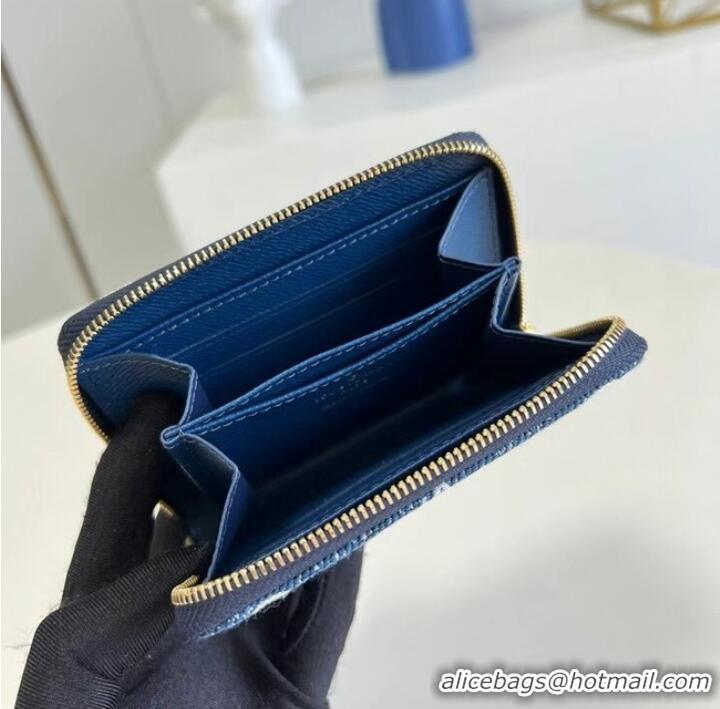 Buy Inexpensive Louis Vuitton ZIPPY COIN PURSE M81185 Navy Blue