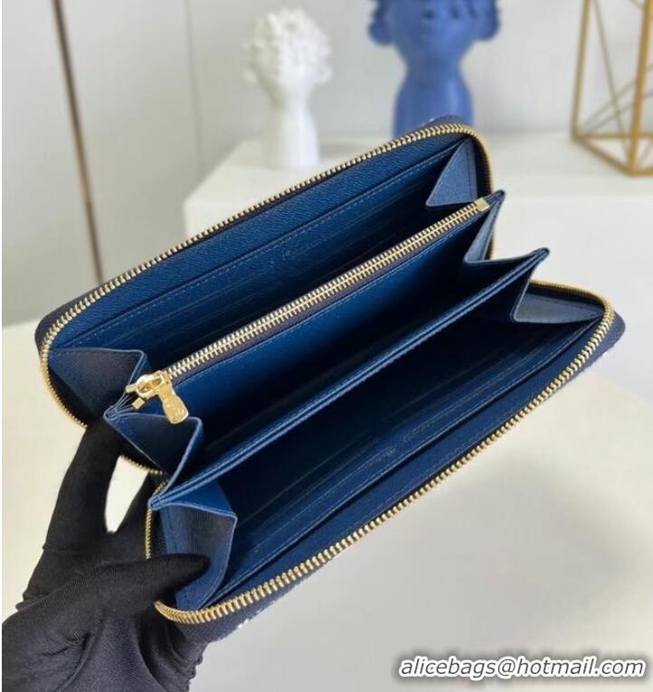 Spot Bulk Louis Vuitton ZIPPY wallet M81226 Navy Blue