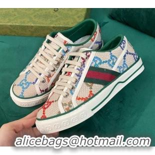 Duplicate Gucci Tennis 1977 Multicolor GG Low-top Sneakers 030570