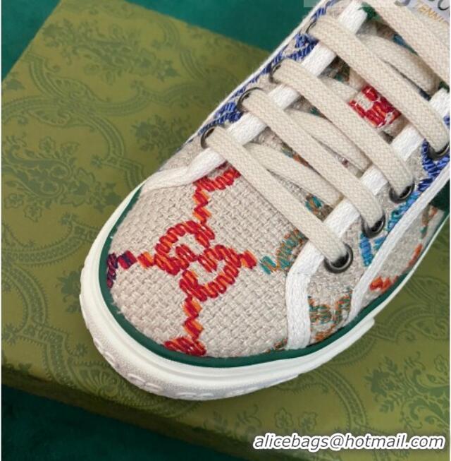 Duplicate Gucci Tennis 1977 Multicolor GG Low-top Sneakers 030570