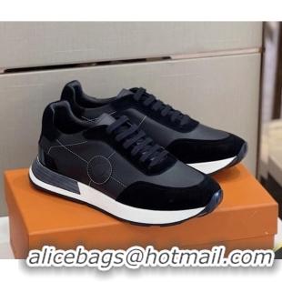 Low Price Louis Vuitton Top Quality Sneakers LV875 Black