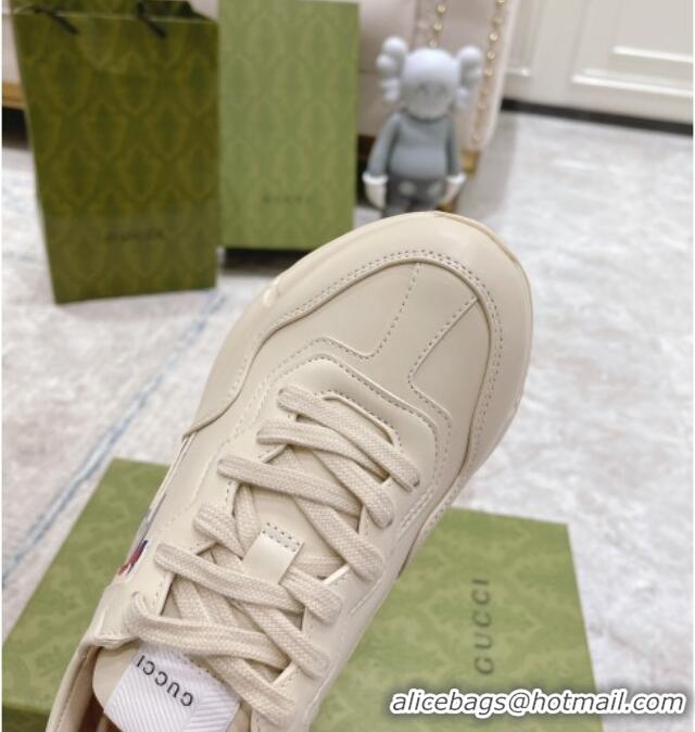 Crafted Gucci Rhyton Star Sneakers White 032551