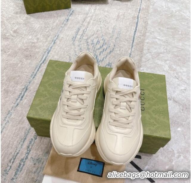 Crafted Gucci Rhyton Star Sneakers White 032551