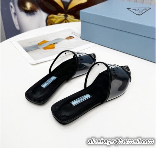 Grade Quality Prada TPU Flat Mules Transparent 032384