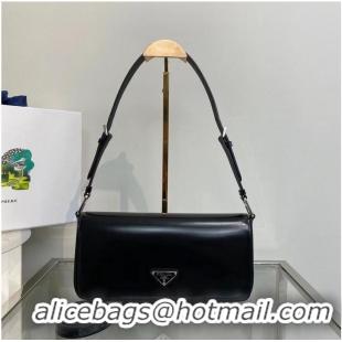 Luxurious Prada Brushed leather Femme bag 1BD323 black