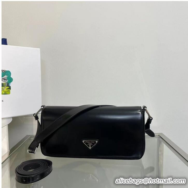 Luxurious Prada Brushed leather Femme bag 1BD323 black