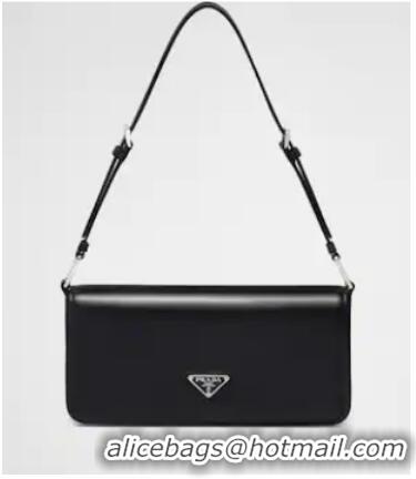 Luxurious Prada Brushed leather Femme bag 1BD323 black