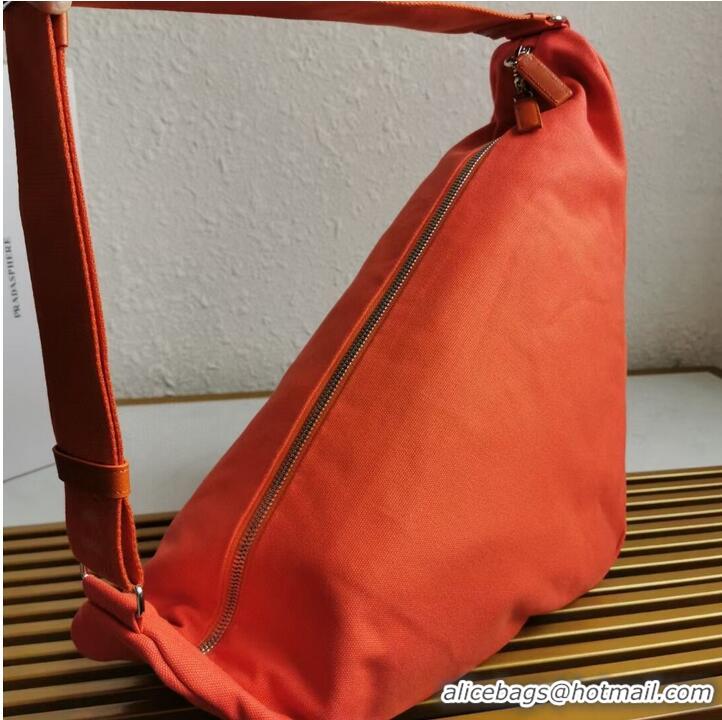 Top Quality Prada Re-Nylon large shoulder bag 2EV077 orange