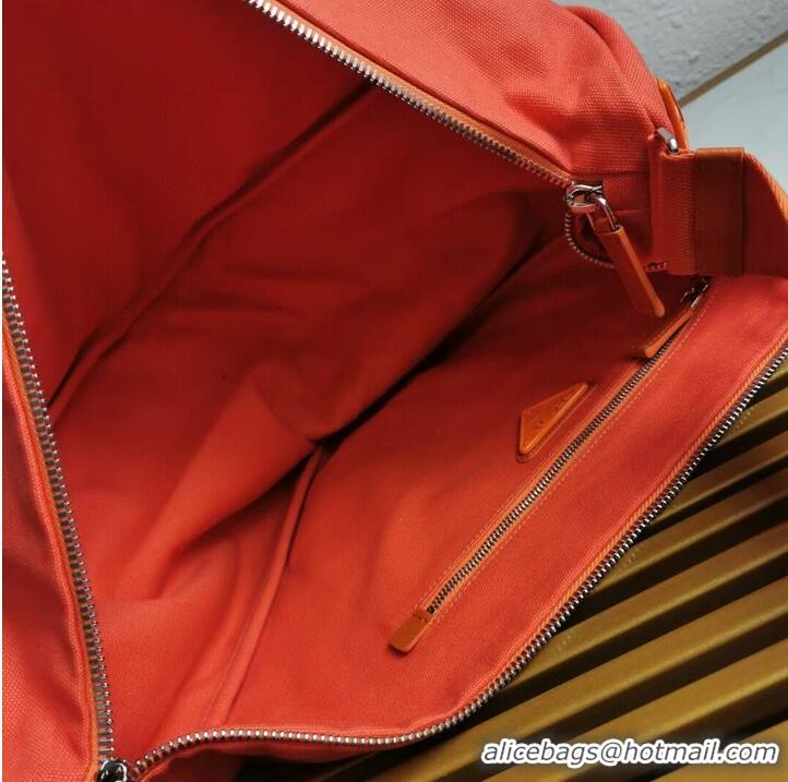 Top Quality Prada Re-Nylon large shoulder bag 2EV077 orange