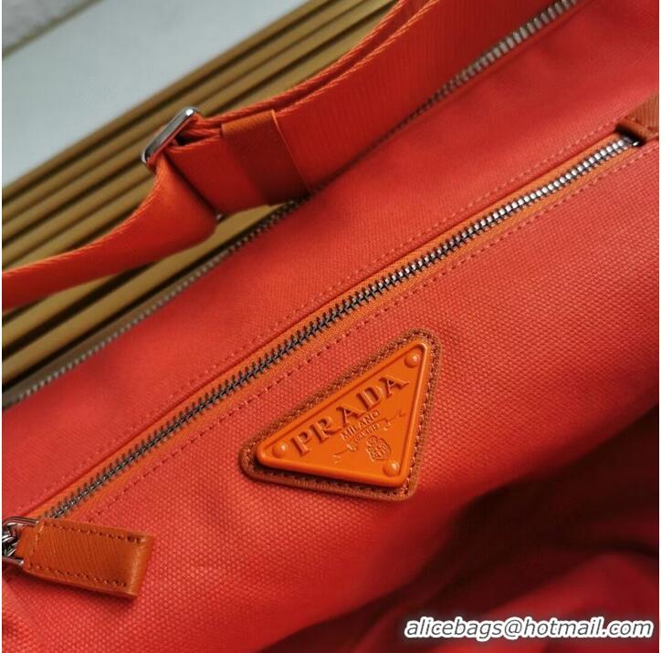 Top Quality Prada Re-Nylon large shoulder bag 2EV077 orange