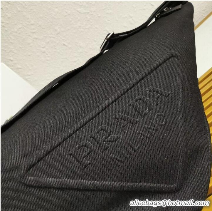 Well Crafted Prada Re-Nylon large shoulder bag 2EV077 black