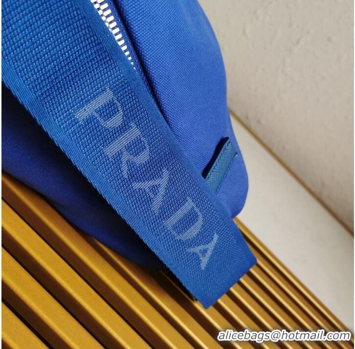 Hot Style Prada Re-Nylon large shoulder bag 2EV077 blue