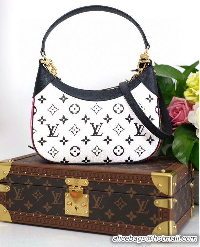 Top Quality Louis Vuitton Original Leather Bagatelle M46091 Black