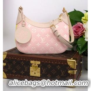 Discount Louis Vuitton Original Leather Bagatelle M46091 Pink