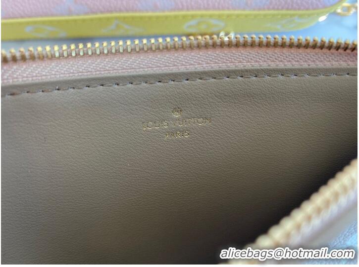 Promotional Louis Vuitton Monogram Empreinte Multi Pochette Felicie M81359 Pink