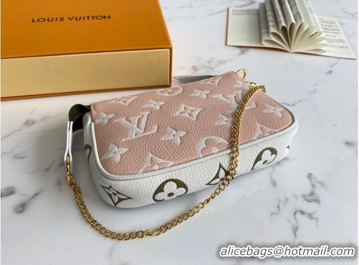 Top Quality Louis Vuitton Monogram Empreinte MINI POCHETTE ACCESSOIRES M81284 Pink