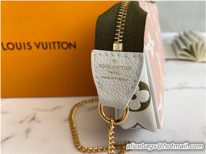 Top Quality Louis Vuitton Monogram Empreinte MINI POCHETTE ACCESSOIRES M81284 Pink