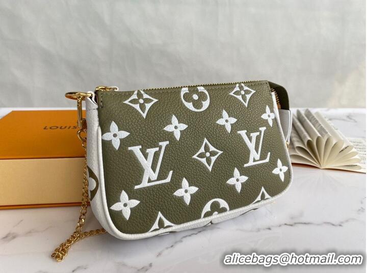 Top Quality Louis Vuitton Monogram Empreinte MINI POCHETTE ACCESSOIRES M81284 Pink