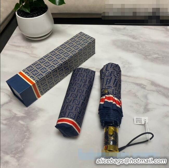 Buy Inexpensive Fendi FF Umbrella FD1215 Blue 2021