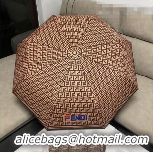 Low Price Fendi FF Umbrella FD1215 Brown 2021