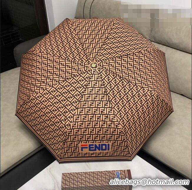 Low Price Fendi FF Umbrella FD1215 Brown 2021