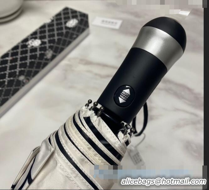 Buy Cheapest Chanel Camellia Umbrella CC1217 Black 2021