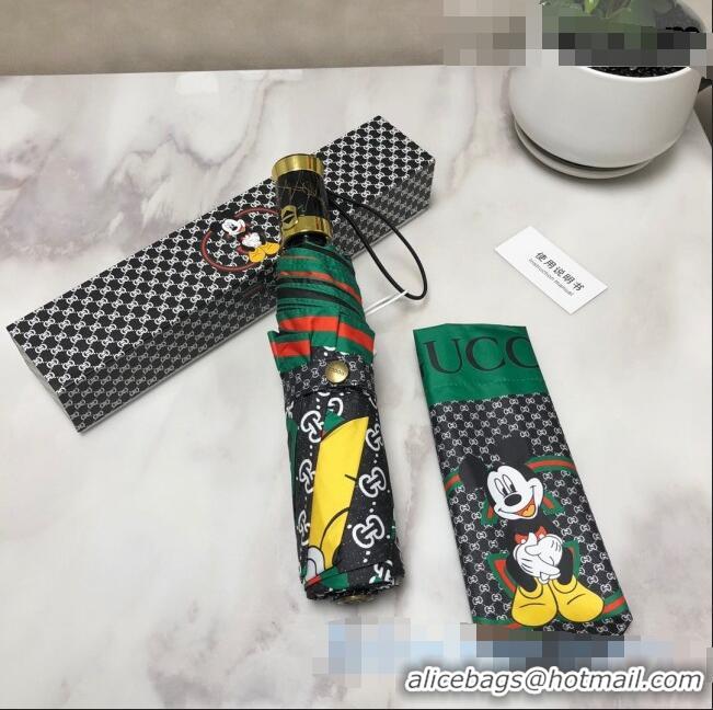 Buy Inexpensive Gucci x Mickey Mouse Umbrella GG1221 Black 2021