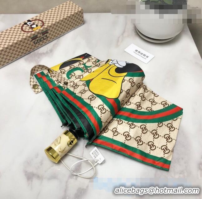 Promotional Gucci x Mickey Mouse Umbrella GG1221 Beige 2021