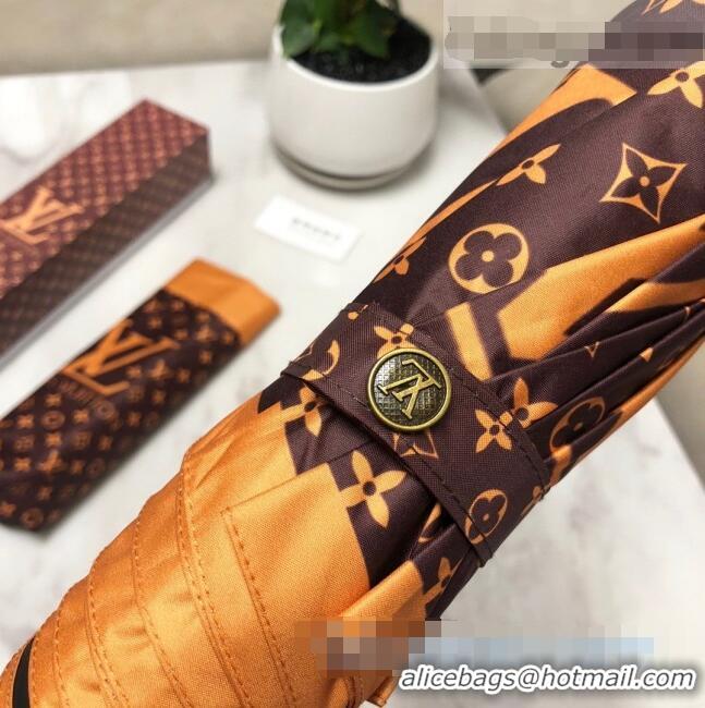 Spot Bulk Louis Vuitton Monogram Umbrella LV1223 Brown 2021