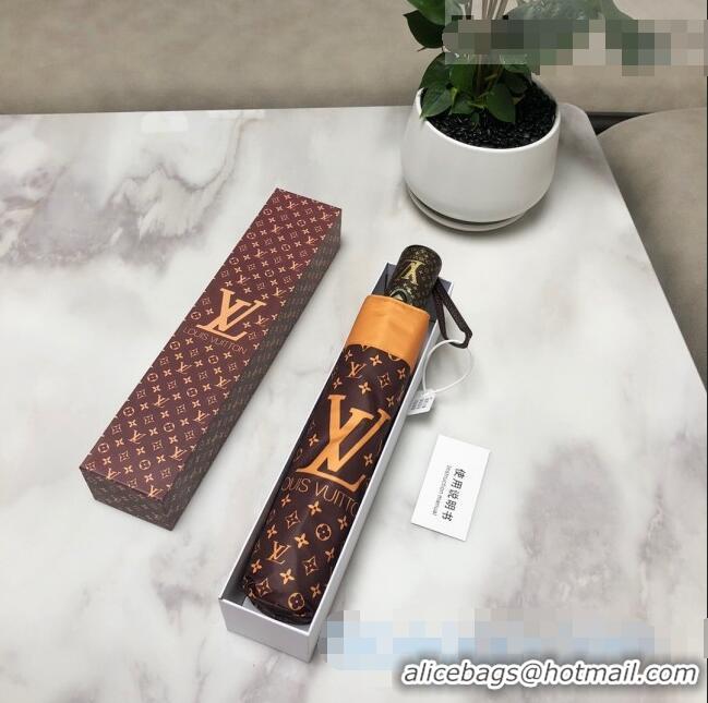 Spot Bulk Louis Vuitton Monogram Umbrella LV1223 Brown 2021