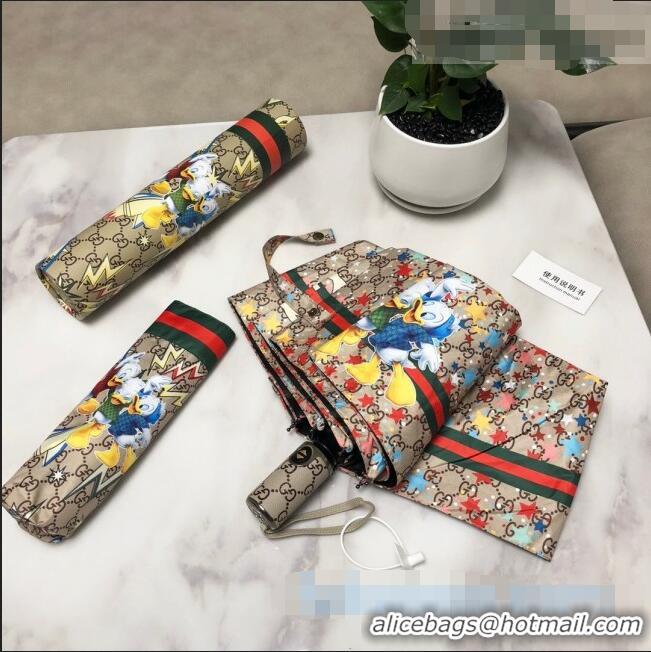 Super Quality Gucci Disney x Gucci Donald Duck GG Star Umbrella GG1228 2021