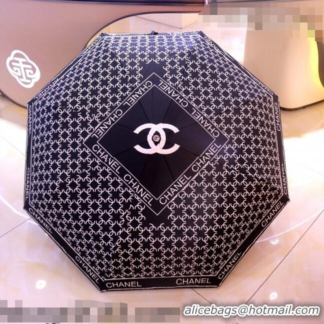 Buy Discount Chanel CC Umbrella C2993 Black 2021