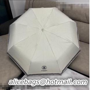 Top Grade Chanel Umbrella C2997 White 2021