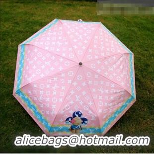 Luxury Discount Louis Vuitton Umbrella LV2999 Pink 2021