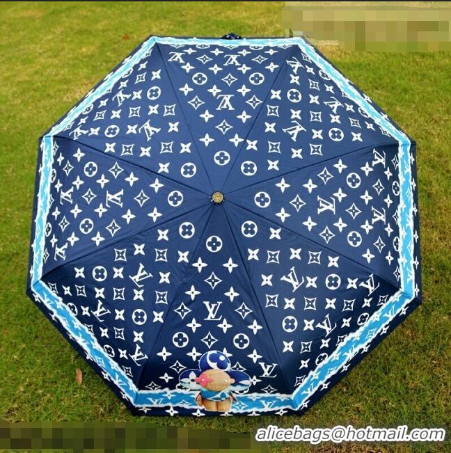 Classic Louis Vuitton Umbrella LV2999 Blue 2021