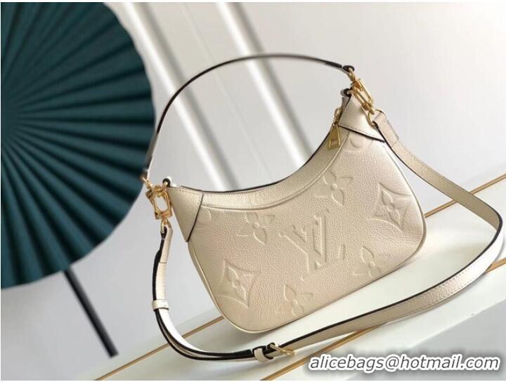 Super Quality Louis Vuitton BAGATELLE M46091 Creme White